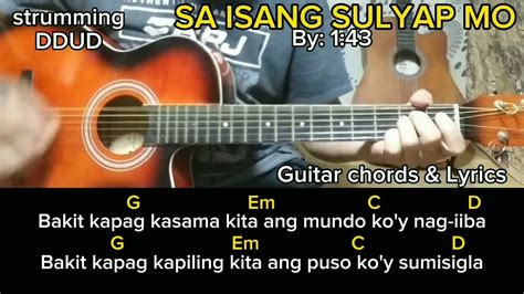 sulasokv|SA ISANG SULYAP MO CHORDS by 1:43 @ Ultimate.